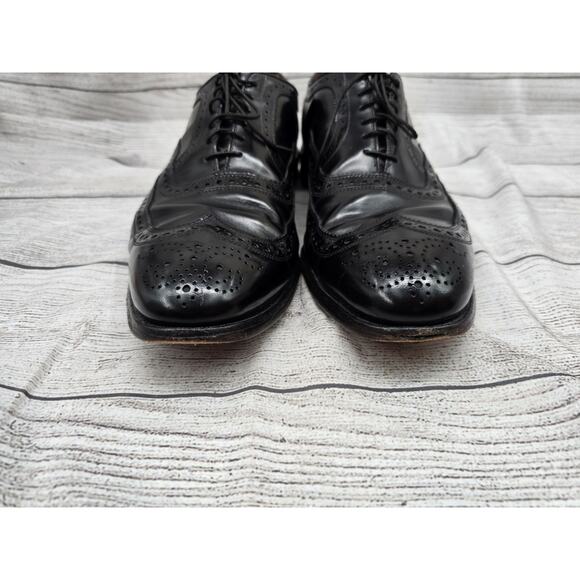 Allen Edmonds McAllister Men\'s Black Oxford Shoes 12 D main image 5